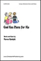 God Has Plans for Me Unison choral sheet music cover